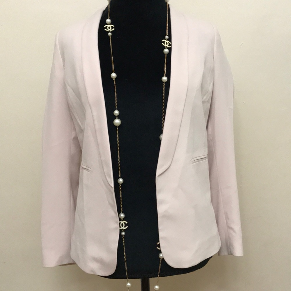 Blush blazer